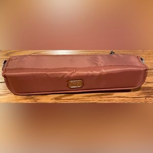 EUC LUG Choo Choo XL pill organizer, copper color, magnetic closure, zippers